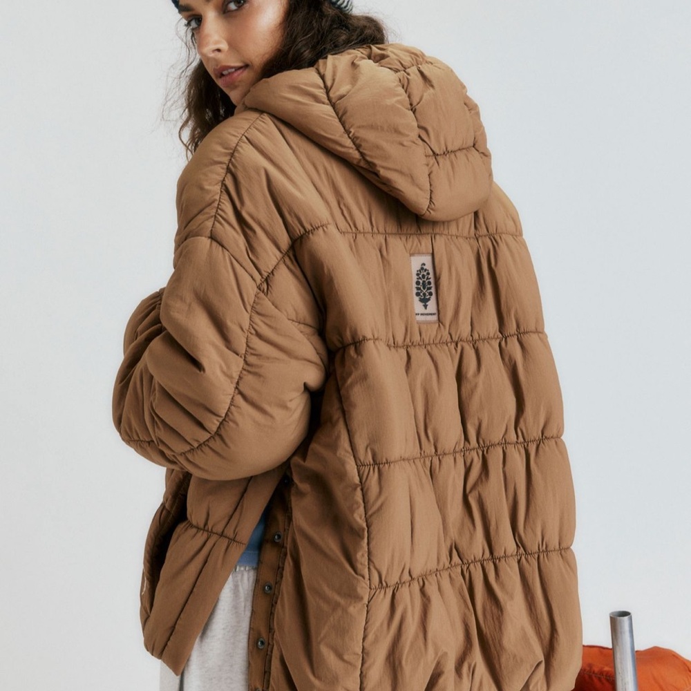 FP Movement by Free People POLLY PUFFER Brown PUFFER